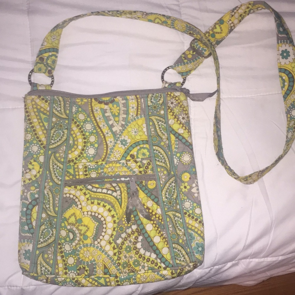 Vera Bradley Lemon Parfait crossbody bag